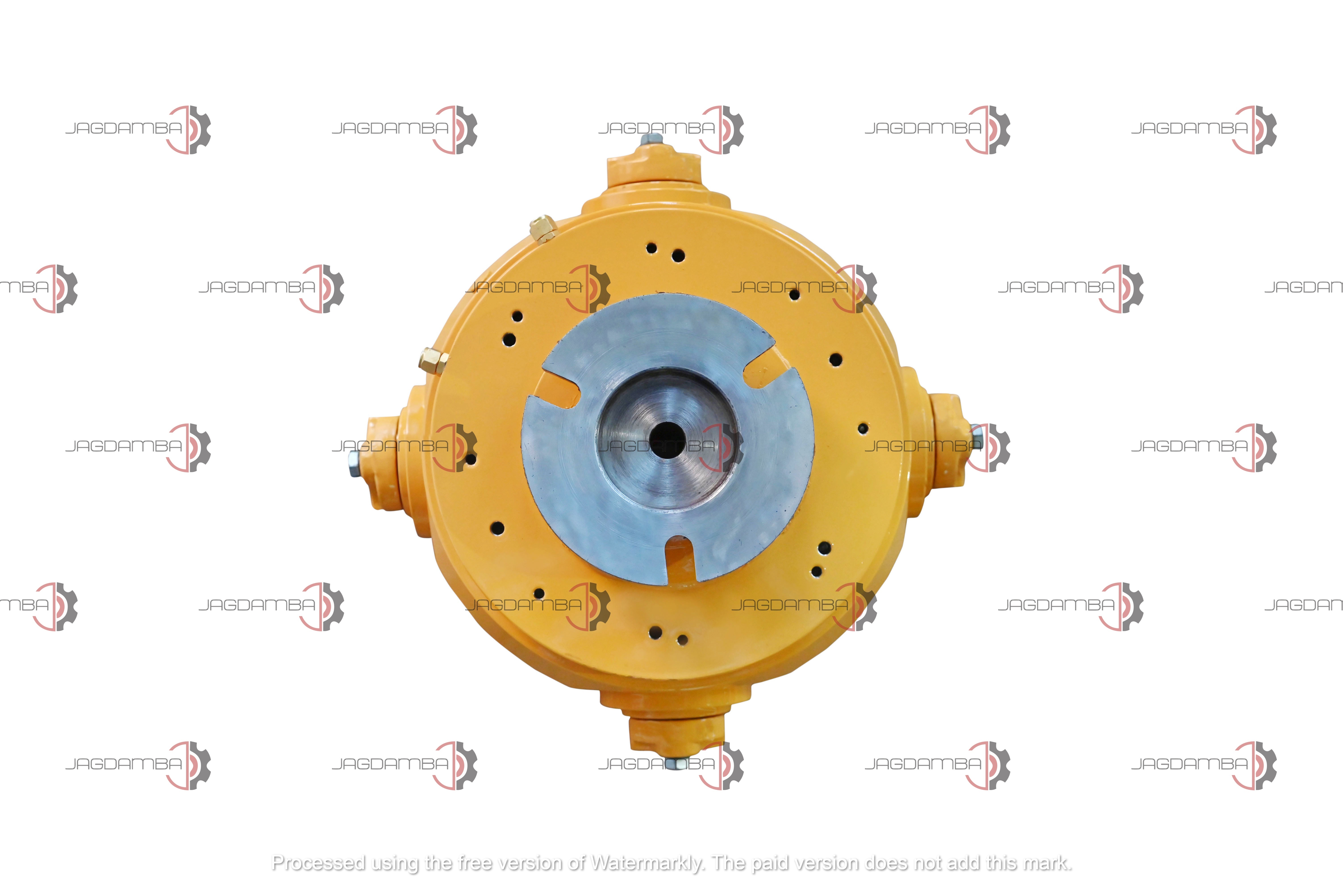 Four Bricks Cam Type Polishing Head - Stainless Steel, Customized Size, Yellow Color | Premium Quality, Semi-automatic Design, Warranty Included