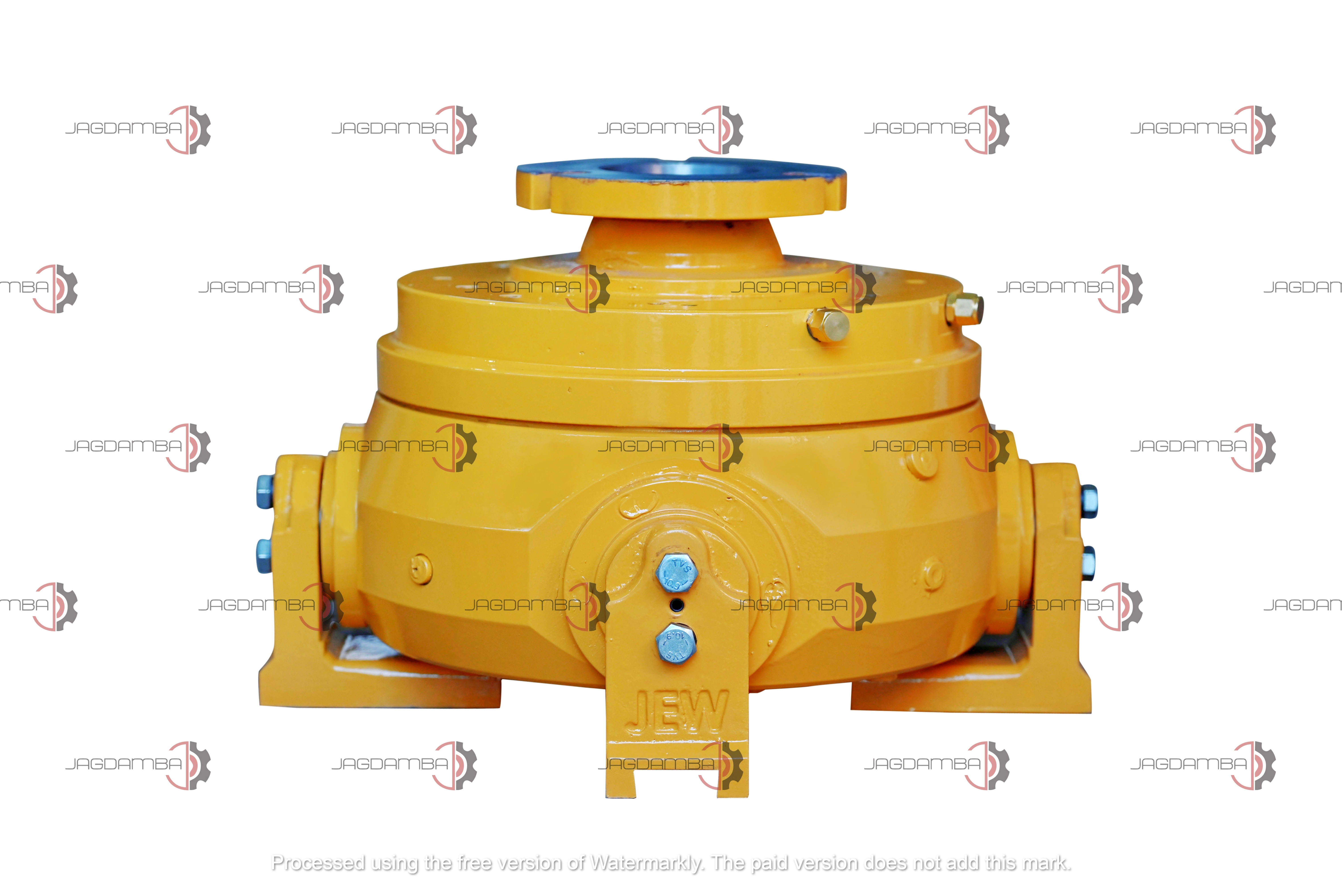 Four Bricks Cam Type Polishing Head - Stainless Steel, Customized Size, Yellow Color | Premium Quality, Semi-automatic Design, Warranty Included