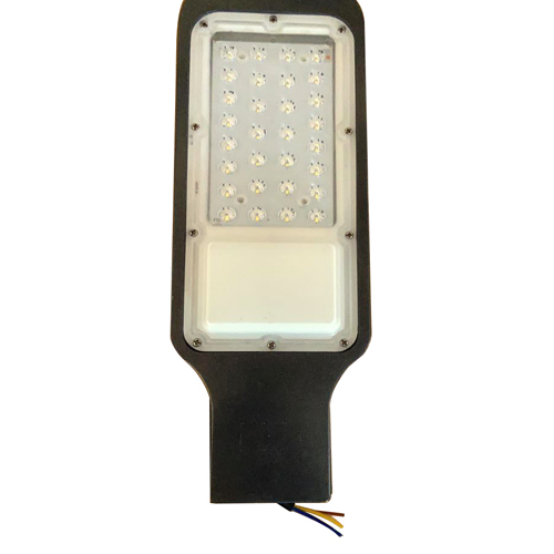 लेंस के साथ मेटल और ग्लास 30 वॉट एसी स्ट्रीट लाइट