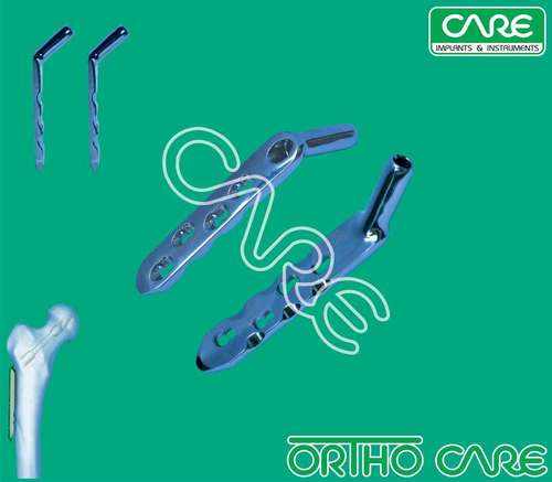 ब्लू लॉकिंग प्लेट डीएचएस लॉन्ग बैरल 38Mm के साथ