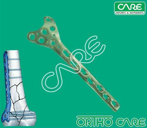 ब्लू लॉकिंग प्लेट कॉन्डिलर 4.5 एमएम