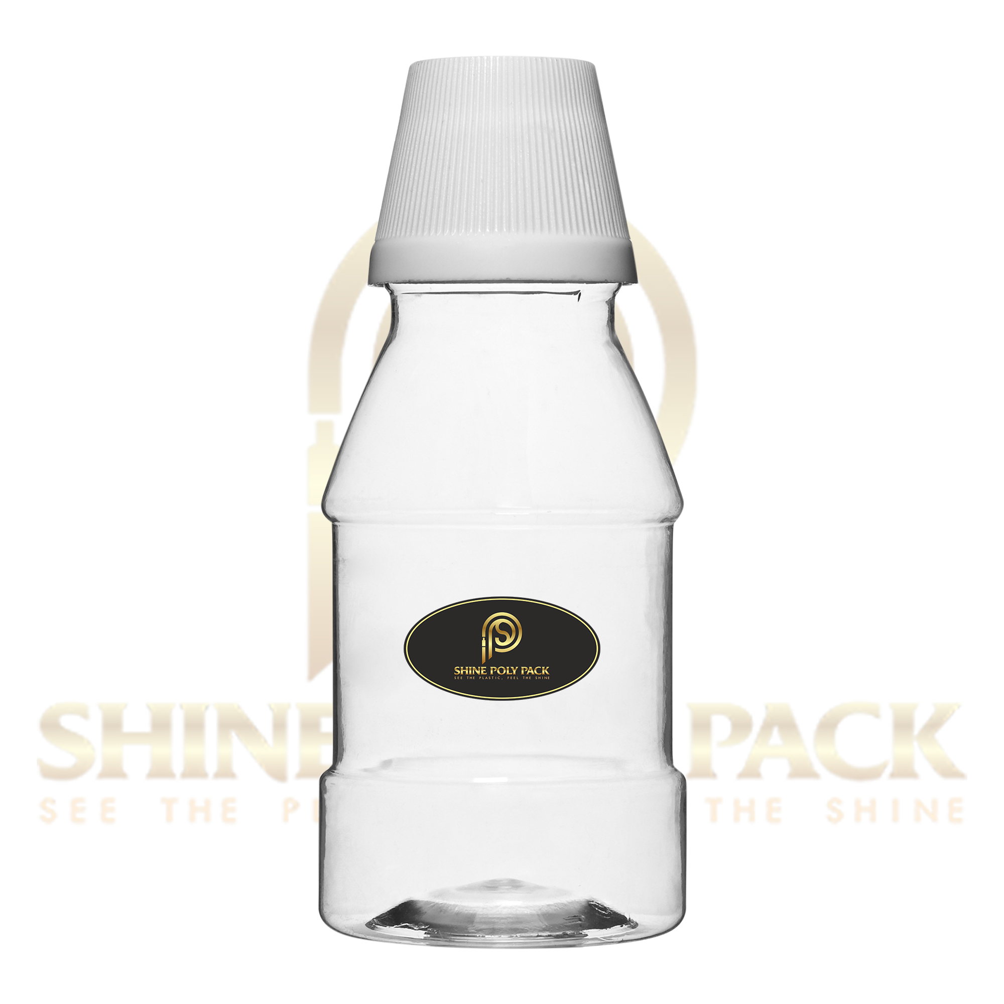 Pharmaceutical Pet Bottle - 150ml Taper Mouth, Screw Cap Closure, Round Shape, Versatile Color Options