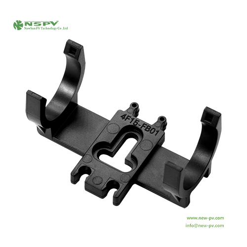 Nspv 1500vdc Solar Fuse Connector Fixing Base Plastic Fastener For Fixing Fuse Connector In Solar Panel Bracket