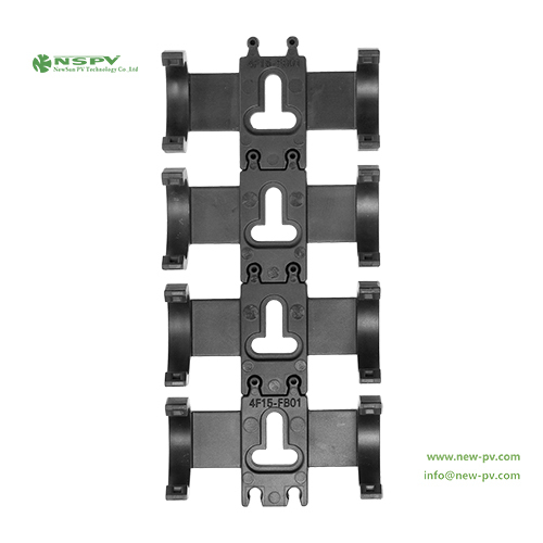 Nspv 1500vdc Solar Fuse Connector Fixing Base Plastic Fastener For Fixing Fuse Connector In Solar Panel Bracket