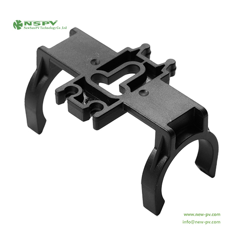 Nspv 1500vdc Solar Fuse Connector Fixing Base Plastic Fastener For Fixing Fuse Connector In Solar Panel Bracket