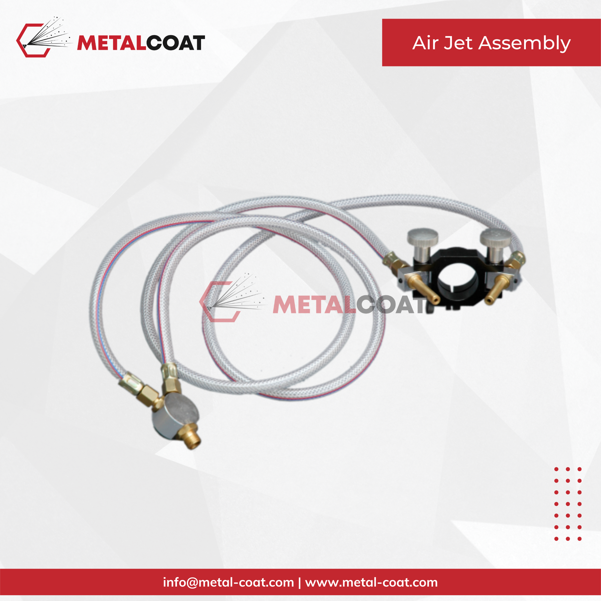 Powder Flame Spray Gun 5pm Ii - Attributes: Durable