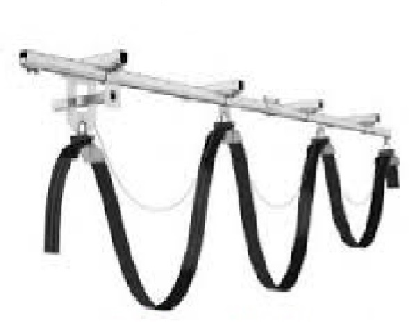 Heavy Festoon System - Steel, Variable Length | 100a Current Rating, 480v Voltage Rating, Robust Design, Corrosion Resistance