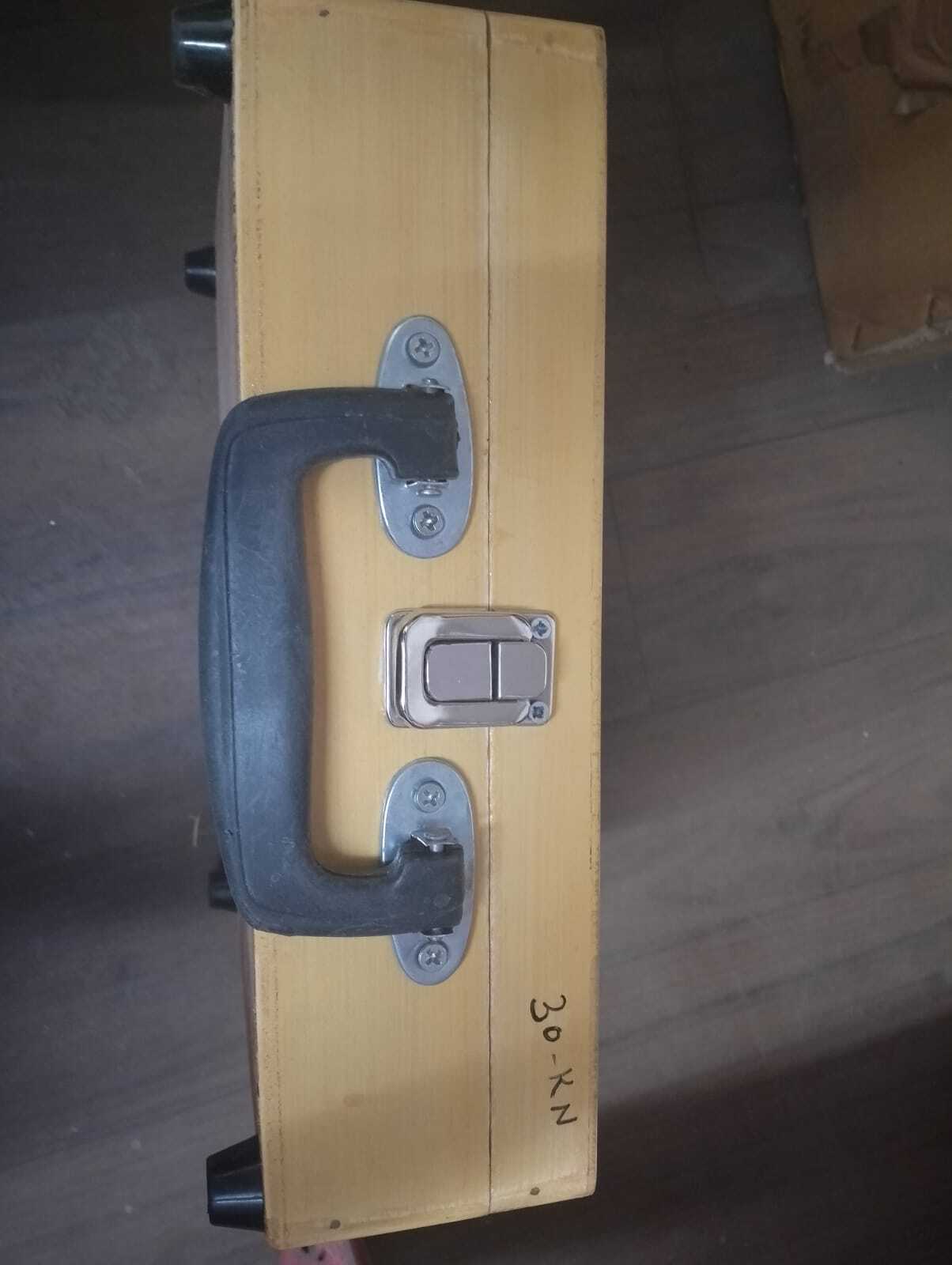 Proving Ring - Special Steel, Dial Gauge Sensitivity 0.002mm/div, Includes Loading Pads, High Accuracy, Dependable Results, Wooden Box Packaging