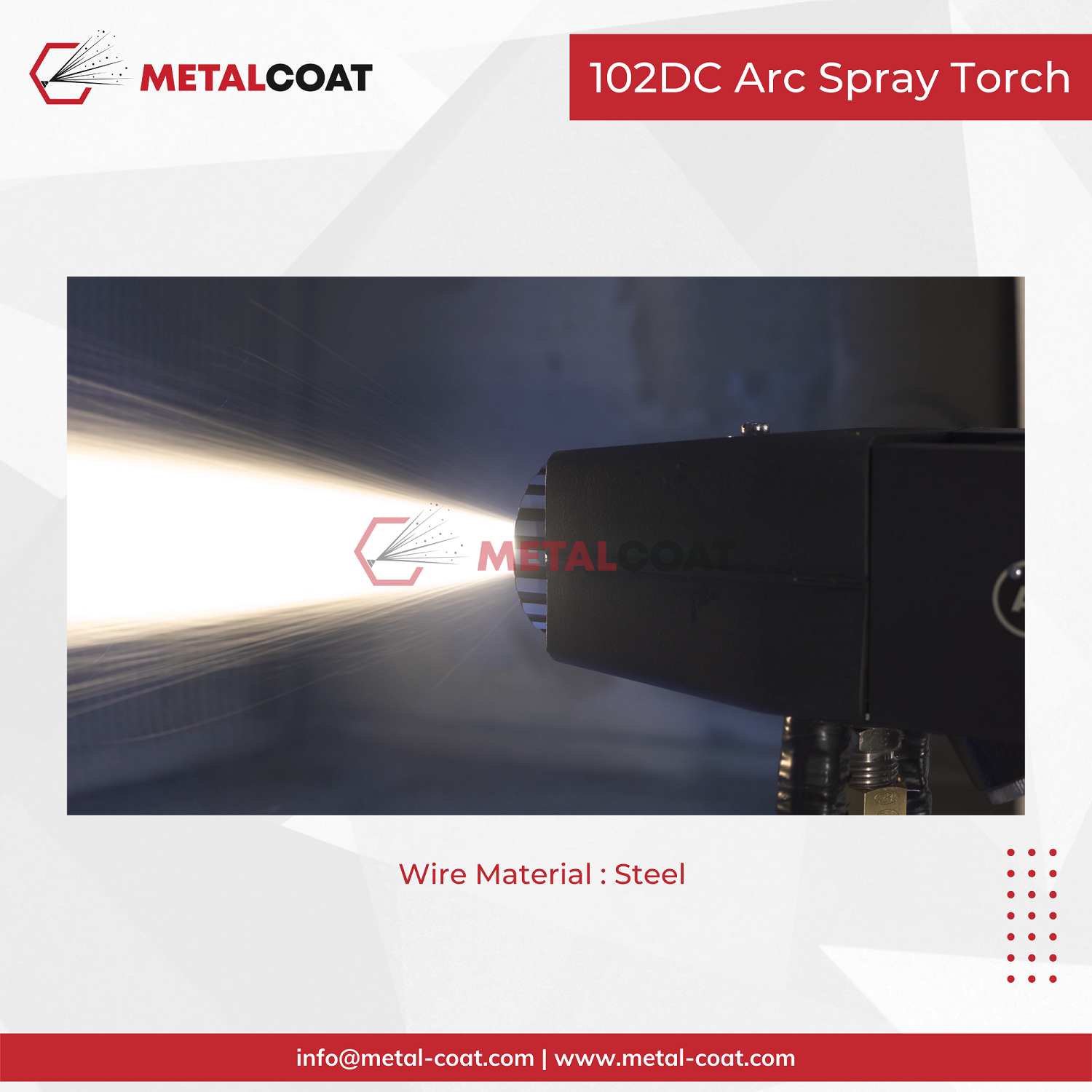 Arc Spray Gun Dc Drive - Attributes: Strong