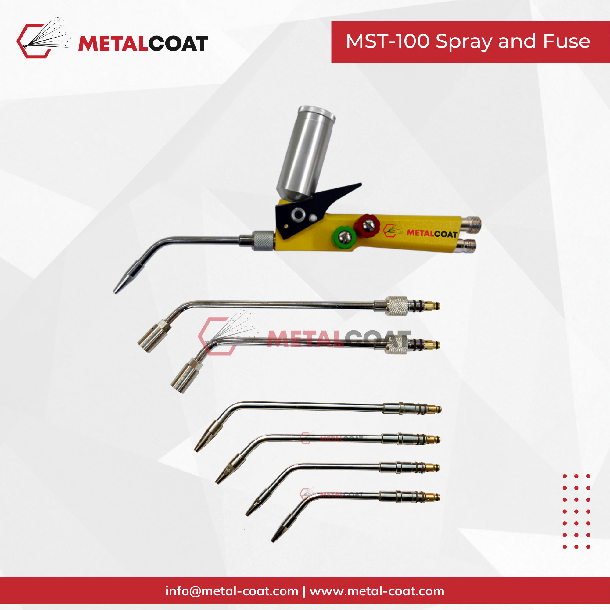 Mst100 Flame Spray Gun