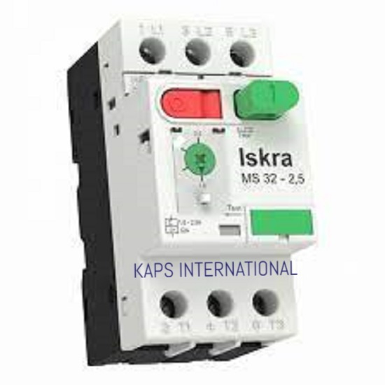 Motor Protection Circuit Breaker - Plastic, 100mm X 80mm X 60mm, 240v, 10a , Robust Protection Against Electrical Faults, Adjustable Thermal Overload, Instantaneous Short Circuit Response, Phase Monitoring, Manual & Automatic Reset, Compact And Durable Design