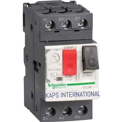Motor Protection Circuit Breaker - Plastic, 100mm X 80mm X 60mm, 240v, 10a , Robust Protection Against Electrical Faults, Adjustable Thermal Overload, Instantaneous Short Circuit Response, Phase Monitoring, Manual & Automatic Reset, Compact And Durable Design