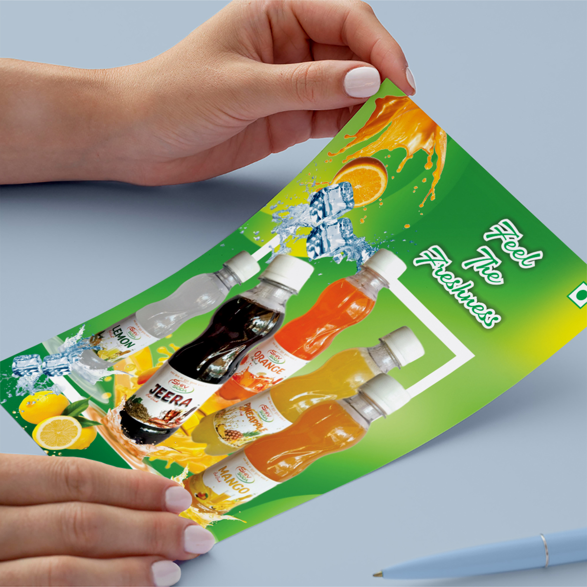 Folded Flyer And Leaflet Printing
