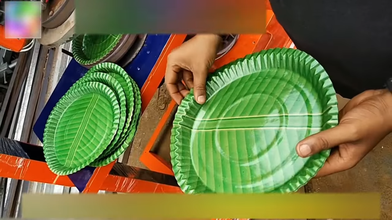 Same Automatic Paper Plate Making Machine Sell Karna Hai