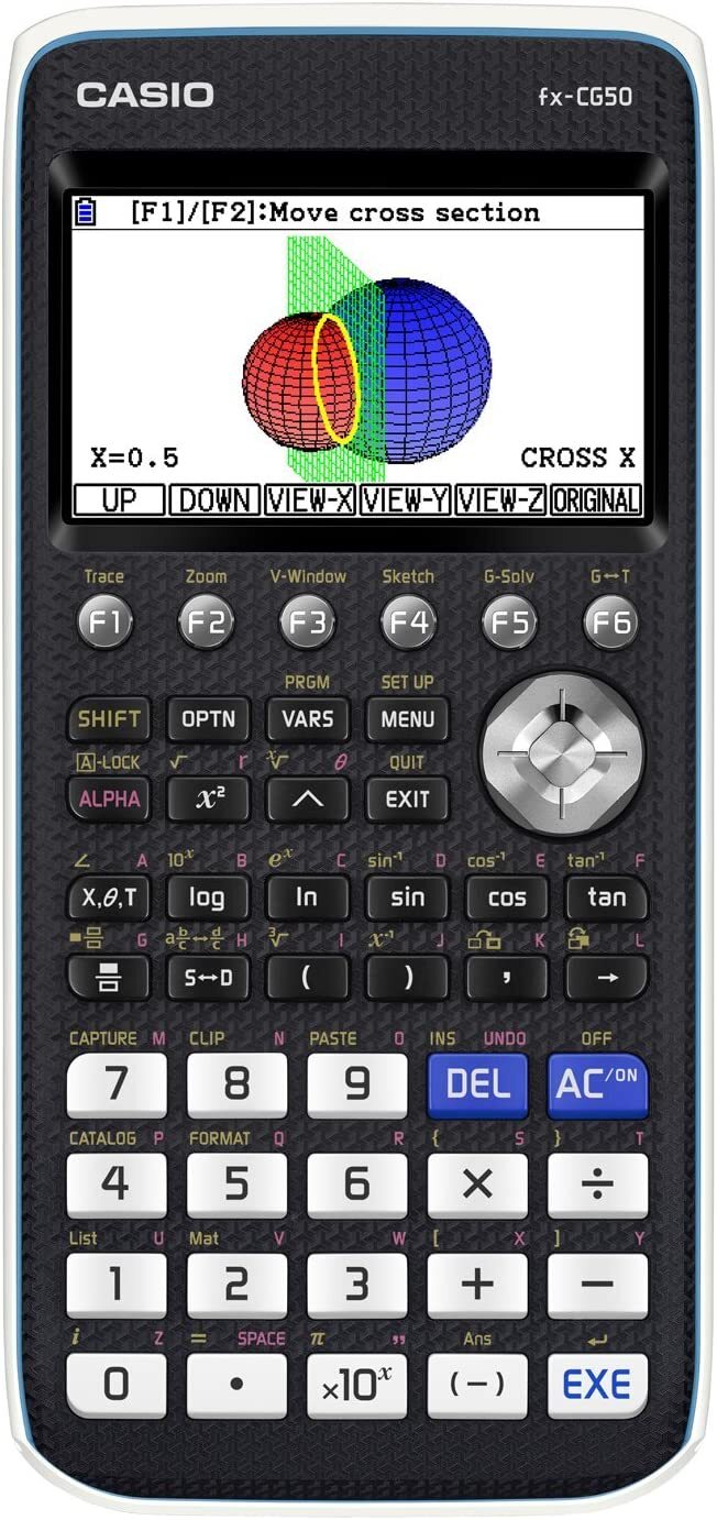 Fx Cg50 Graphing Casio Calcuator
