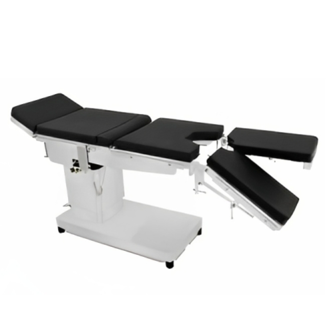 Electro Hydraulic Ot Table - Stainless Steel, Five Sectional Radio-translucent Top, Standby Battery Backup , Remote Controlled Articulation & Easy To Clean Surface