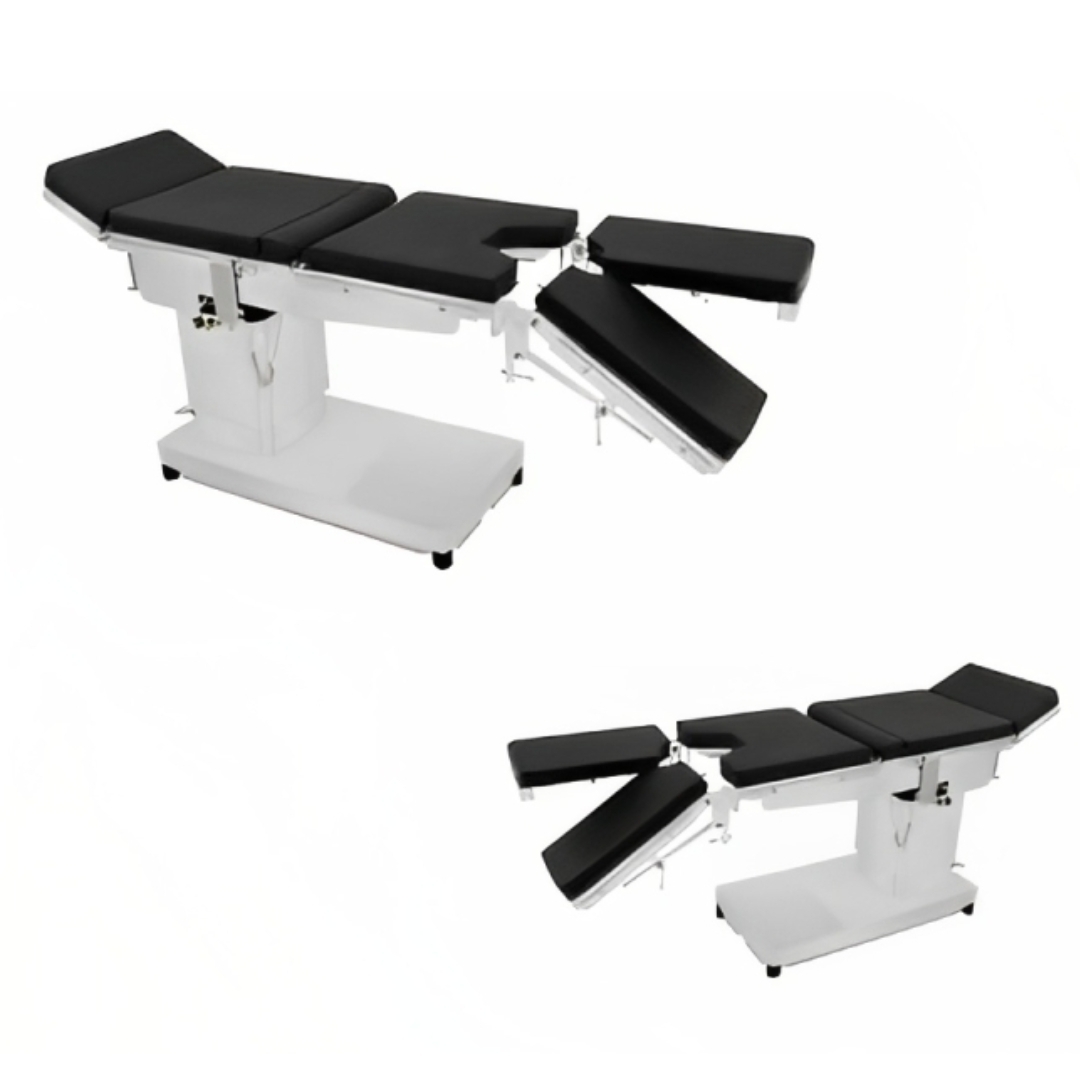 Electro Hydraulic Ot Table - Stainless Steel, Five Sectional Radio-translucent Top, Standby Battery Backup , Remote Controlled Articulation & Easy To Clean Surface