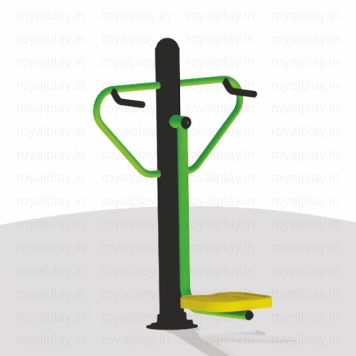 Outdoor Gym Rider - Weatherproof Body | 6.2ft X 8ft Safe Play Area, Adjustable Design With Durable Gi Pipes And Premium Rubber Handles