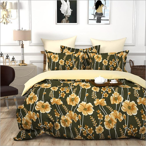 Available In Various Color Cotton Bed Sheet And Pillow Cover