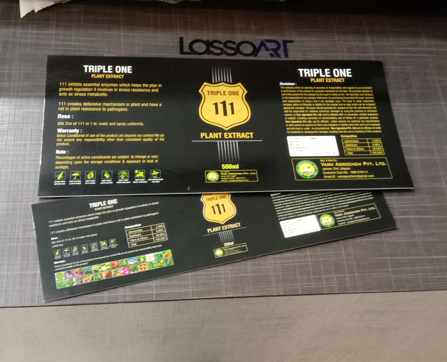 Plastic Stickers Printing Services