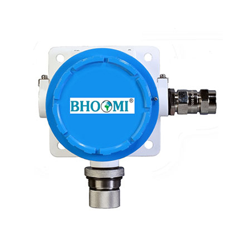 व्हाइट-ब्लू 2 वायर ट्रांसमीटर 1x सीरीज फिक्स्ड गैस डिटेक्टर