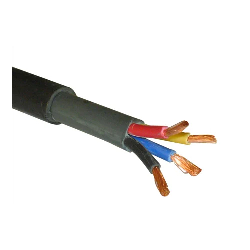 Pvc Insulated Round Copper Electric Connection Cable - 1.5mm, 2 Core & 4 Core Sizes, Industrial Application, Warranty Included