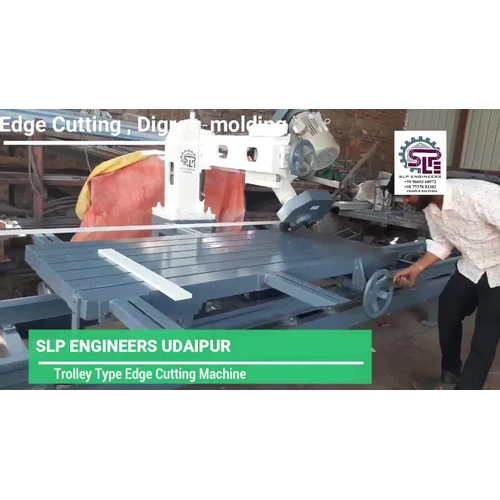Trolley Type Granite Edge Cutting Machine - General Use: Industrial