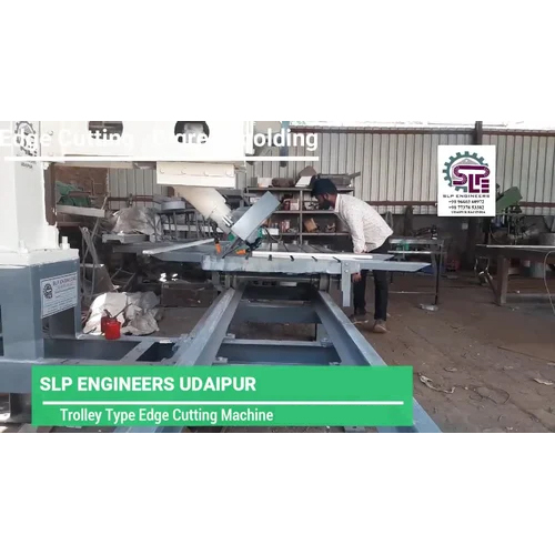 Trolley Type Granite Edge Cutting Machine - General Use: Industrial
