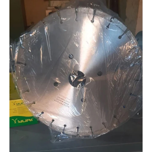 Marble Granite Edge Cutting Blade - Stainless Steel, 14 Inch Diameter, 3.5 Thickness | Polished Coating, 2800 Rpm, Ideal For Smooth Cuts