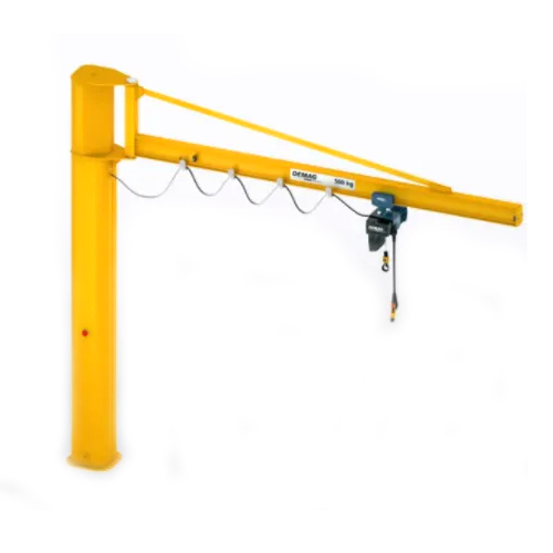 Floor Mounted Arm Crane - Color: Gray