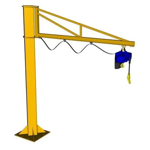 Floor Mounted Arm Crane - Color: Gray