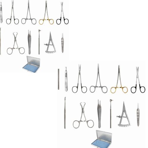 Steel Blepharoplasty Surgical Instrument Set