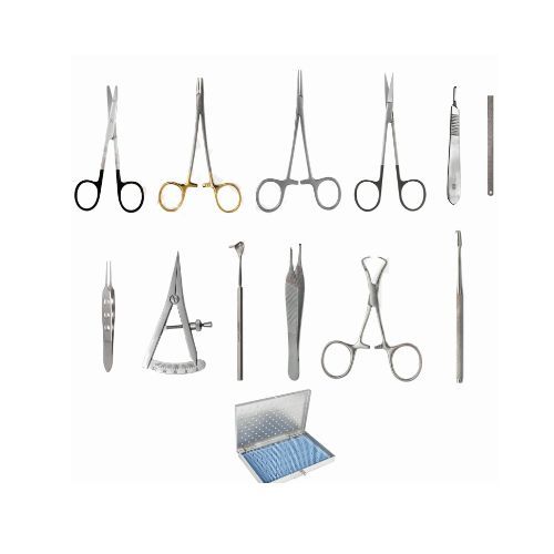 Steel Blepharoplasty Surgical Instrument Set