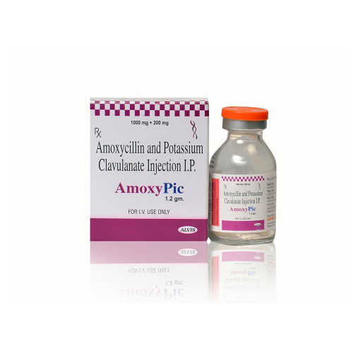 तरल एमोक्सिसिलिन और पोटेशियम क्लैवुलनेट इंजेक्शन आईपी