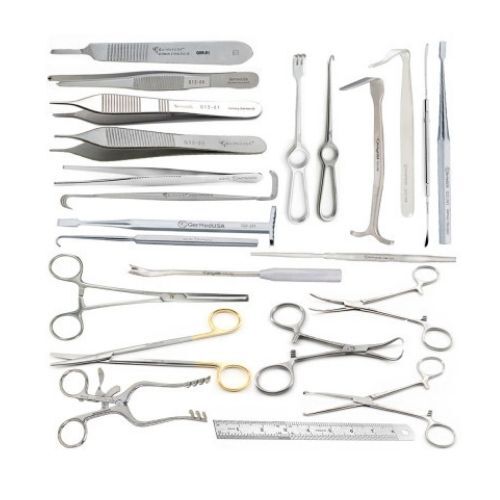 Steel Knee Surgery Instrument Set
