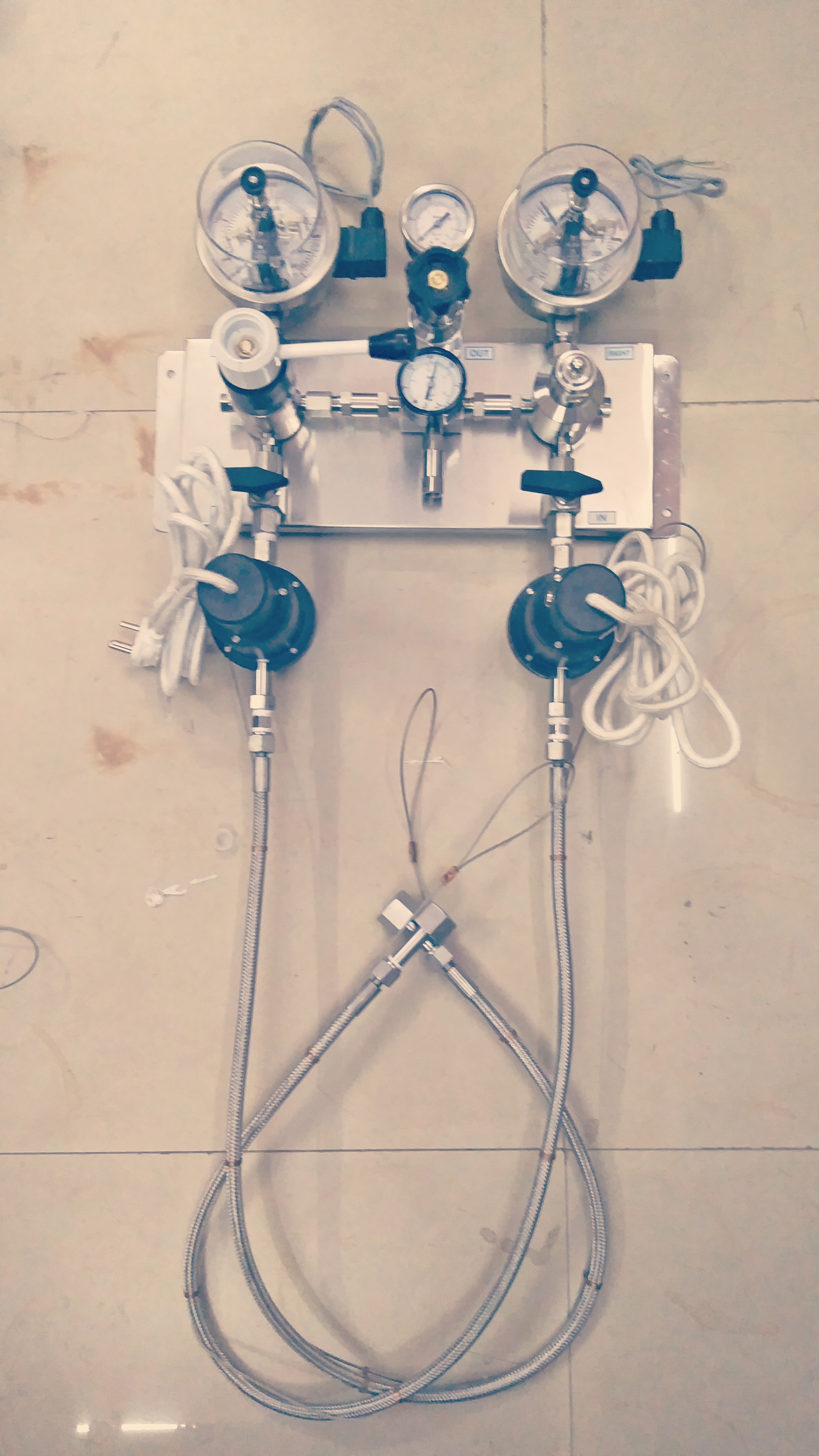 Auto Change Over Panel For Industrial Gases