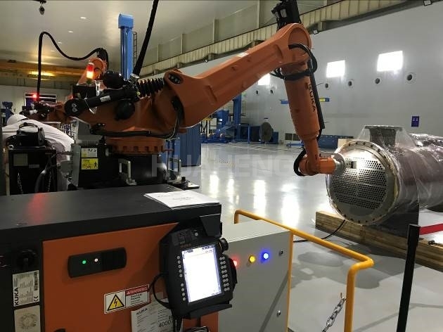 Huaheng Robot Tube Sheet Welding System