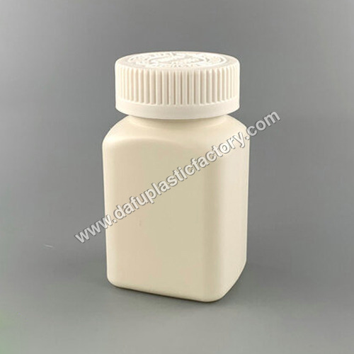 बॉटल पैकेजिंग 100 मिली पीई प्लास्टिक विटामिन बोतल चाइल्ड प्रूफ कैप के साथ