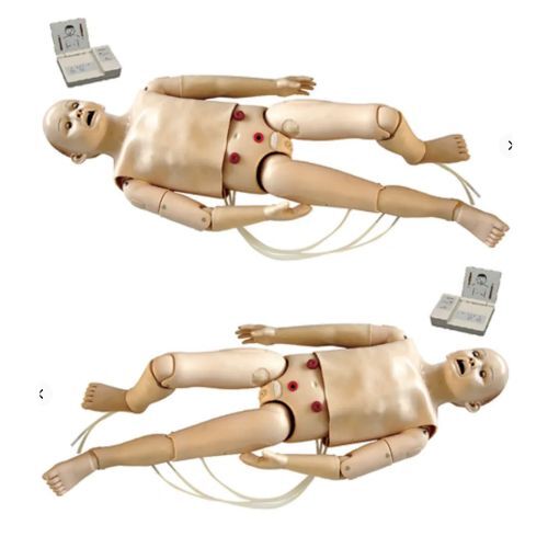 Natural Skin Color Full Functional Child Cpr Material Pvc Rubber
