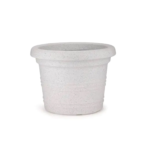 प्लास्टिक व्हाइट जगुआर लास वेगास फ्लावर पॉट