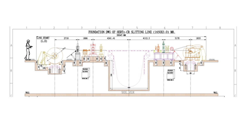Cr Coil Slitting Machines - Color: Blue