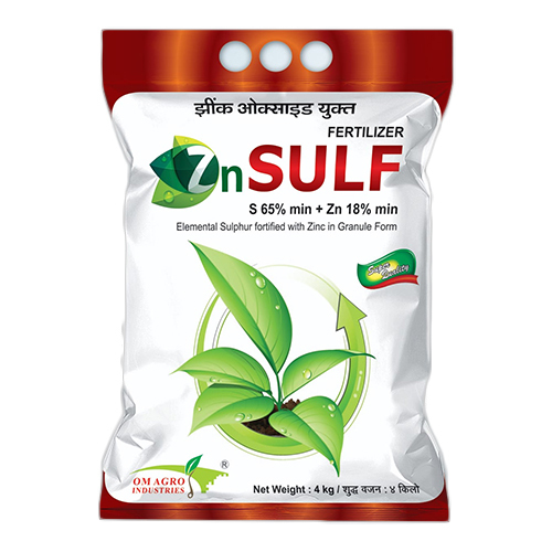 Sulf S65 Percent Min Plus Zn 18 Percent Min Fertilizer - Physical State: Granular