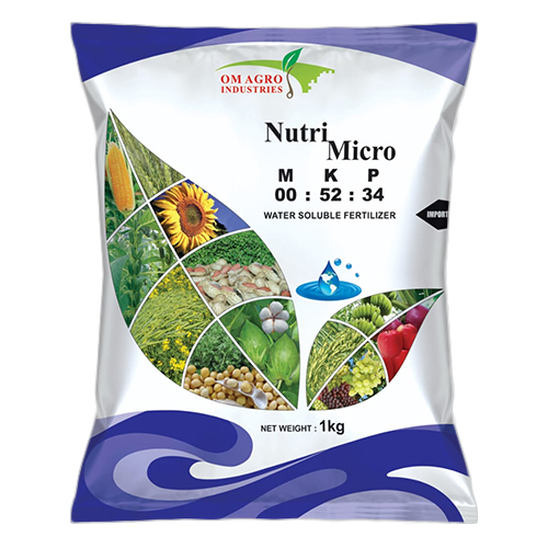 Nutri Micro Mpk 00-52-34 Water Soluble Fertilizer - Physical State: Granular