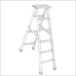 Folding Step Ladder With Platform