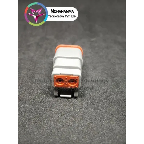 व्हाइट Dtm06-2p जर्मन कनेक्टर