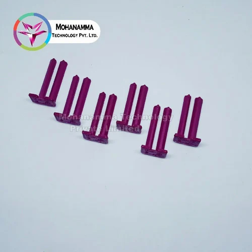 21 Pole Male Lock Connectors - Plastic, Polished, Purple | Warranty Included, Durable and Reliable Connector Solution