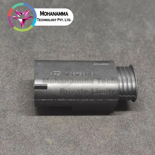 Automotive Connector 1-967584-3 - Plastic Material, Black Color, Polished Surface | Warranty Included for Reliable Performance