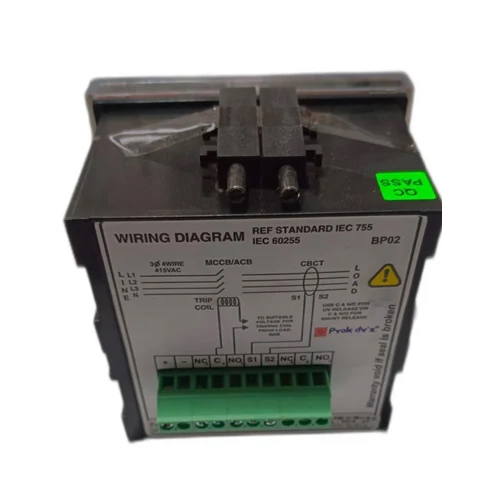 ब्लैक वायरिंग डायग्राम अर्थ लीकेज रिले