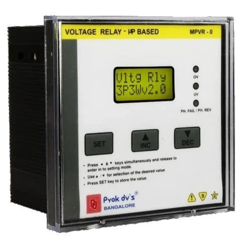 वोल्टेज रिले के तहत ब्लैक प्रोक डीवीएस