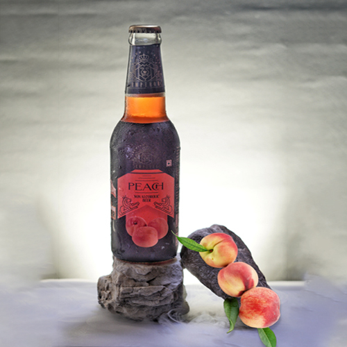 पीच नॉन अल्कोहलिक बीयर अल्कोहल की मात्रा (%): शून्य